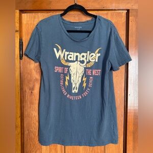 Wrangler Tee with Western Graphic